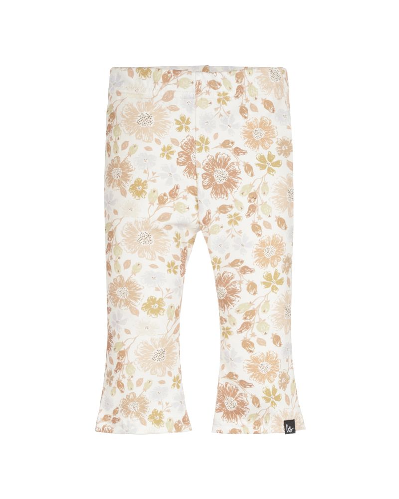 Flared pants martine flower blue