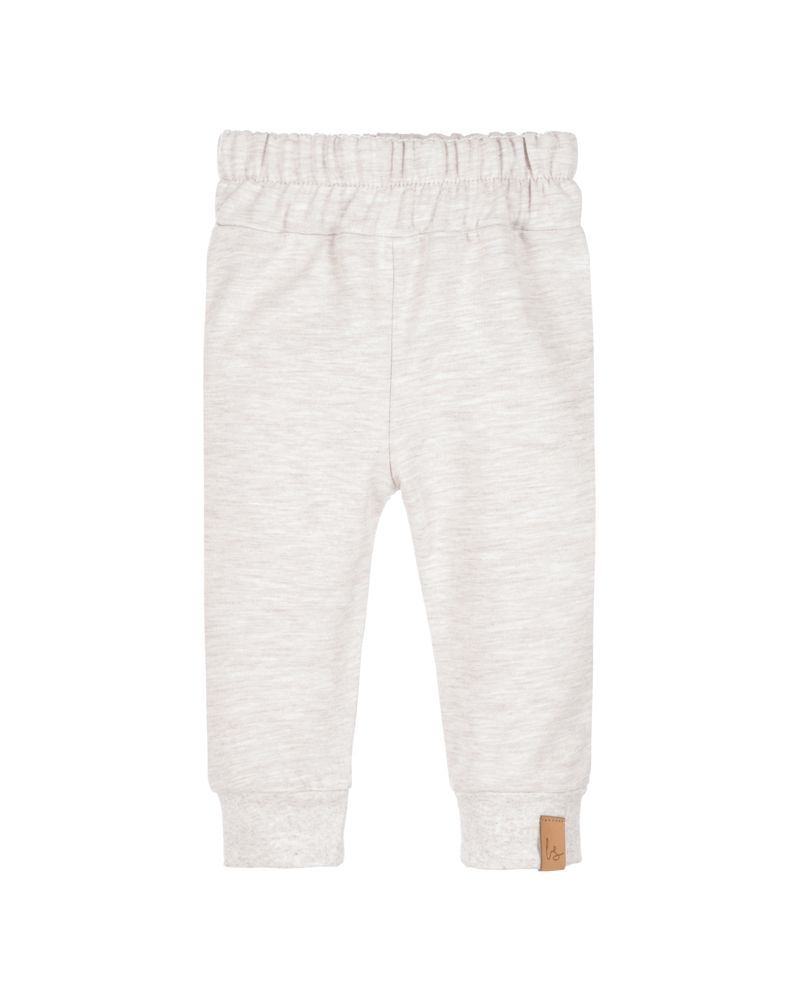 Jogger pants melange beige