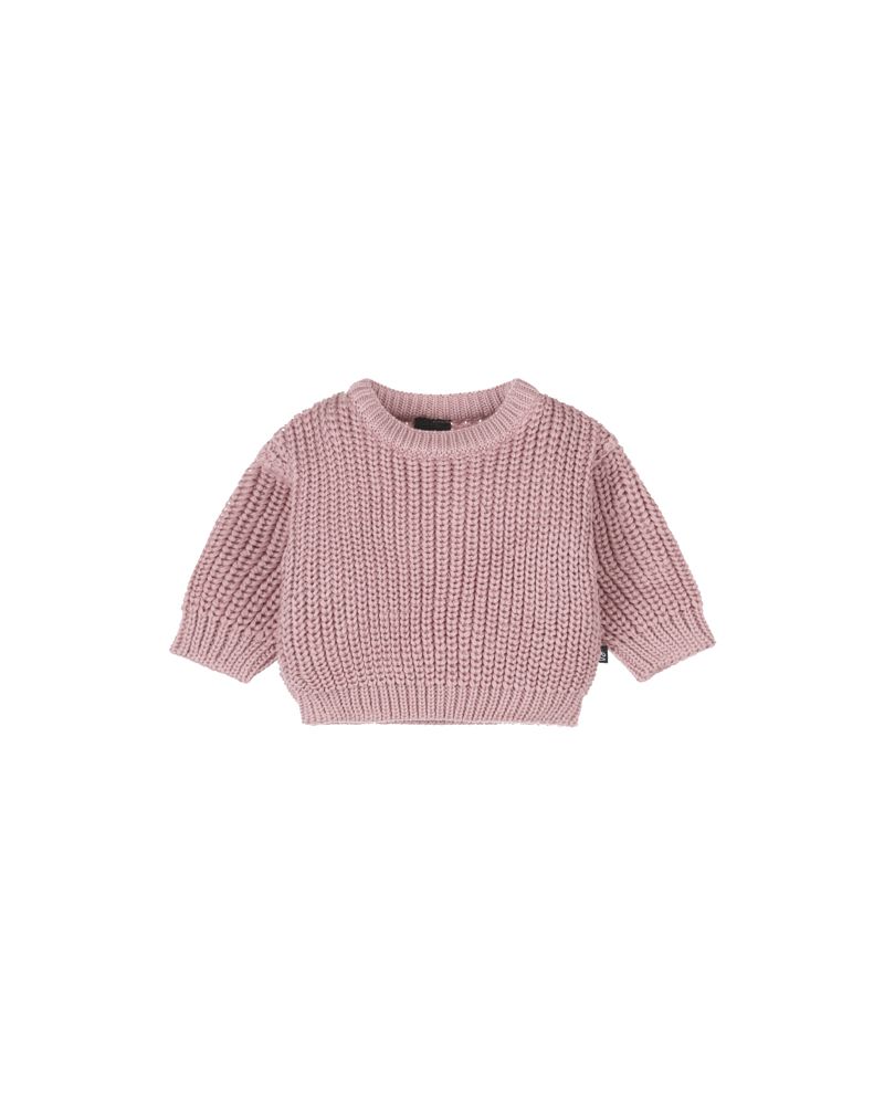 Knitted sweater (old pink)
