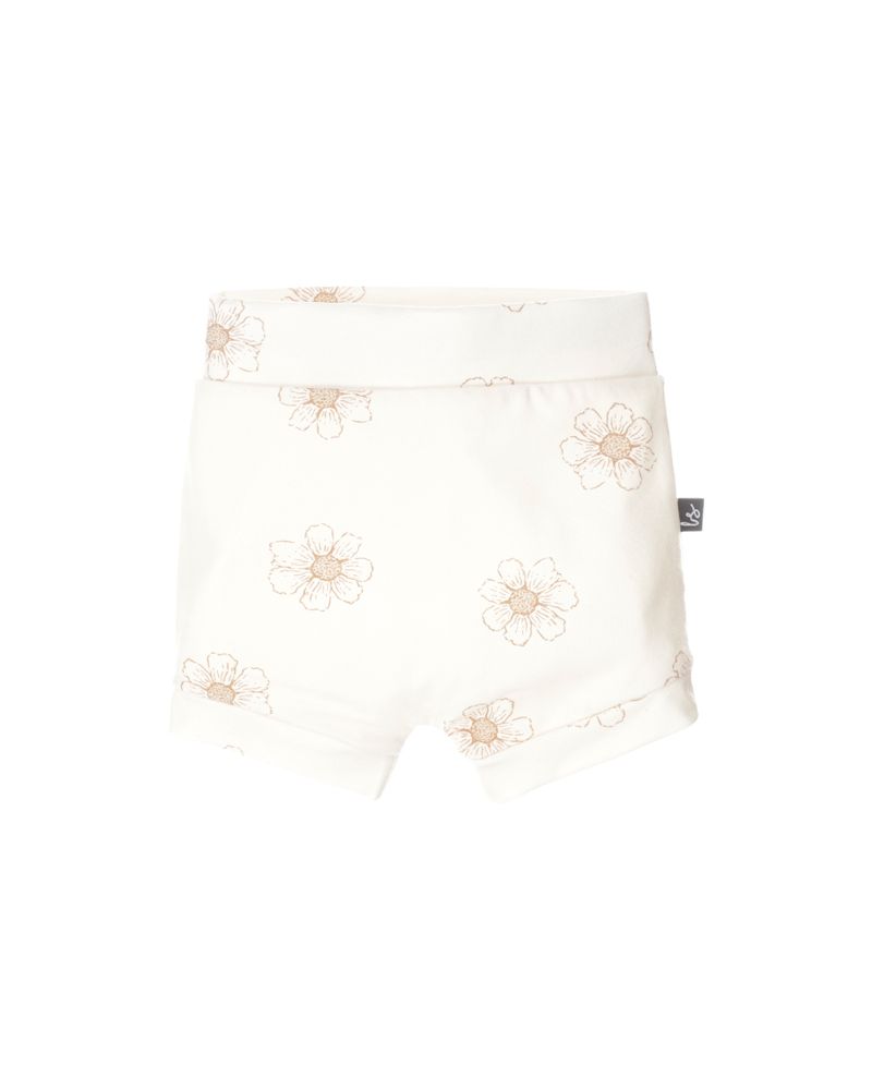 Kort broekje daisies creme