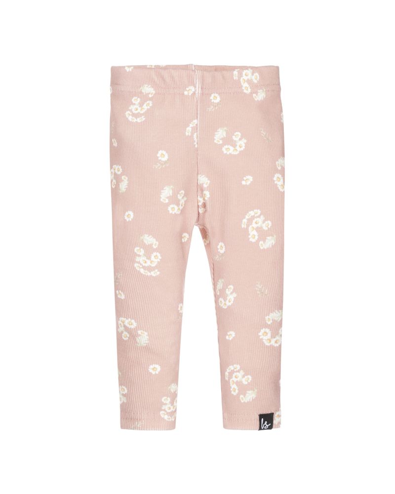 Legging feverfew earth rib (clay pink)