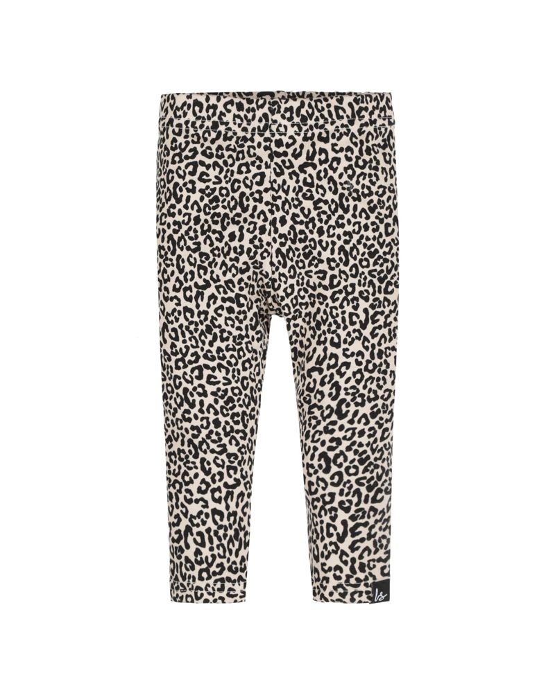 Legging leopard beige