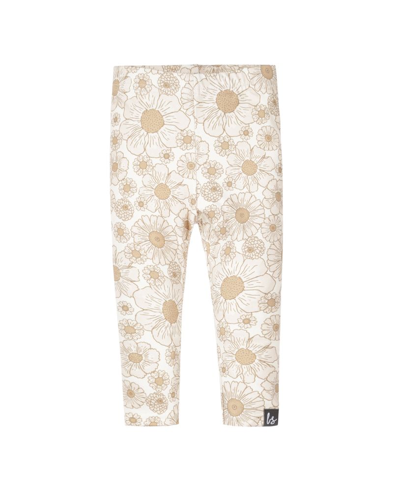 Legging beach flowers