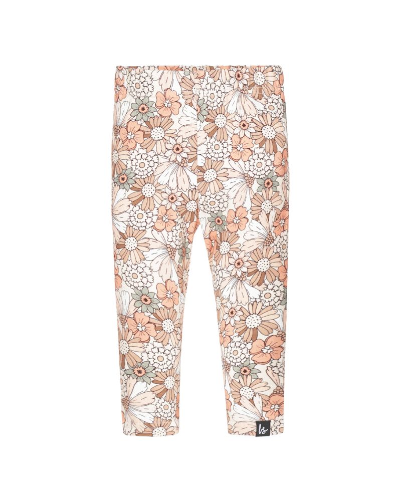 Legging pastel flowers
