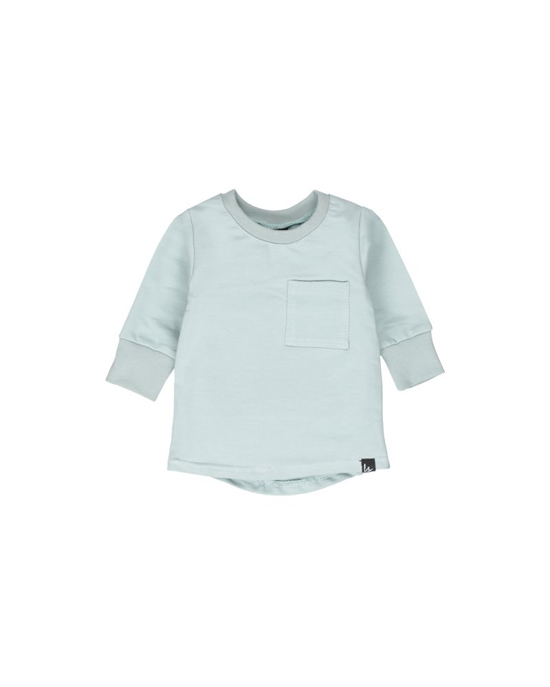 Longsleeve small pocket (dusty green)