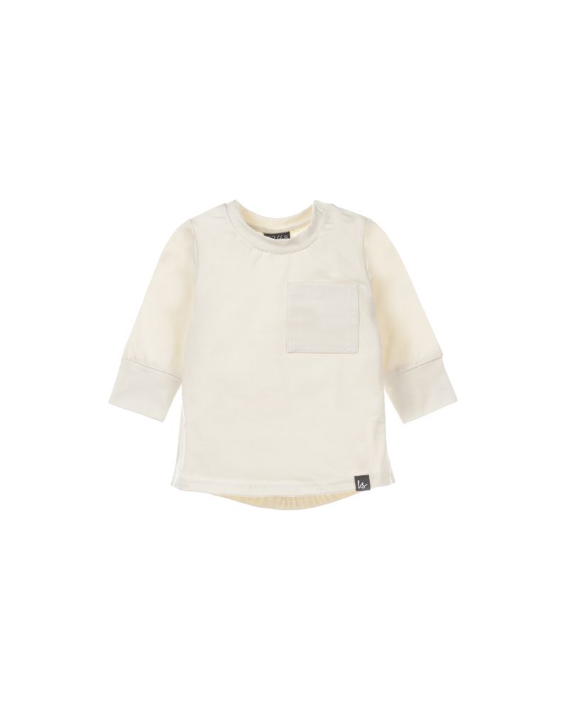 Longsleeve small pocket (light beige)