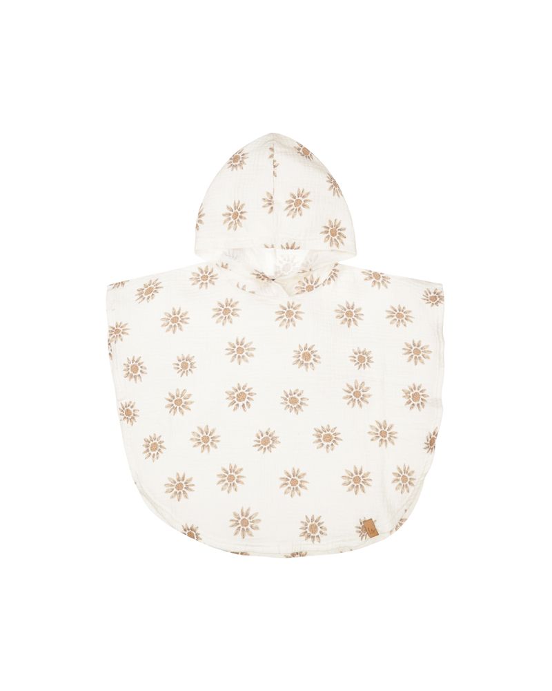 Muslin badcape sunny