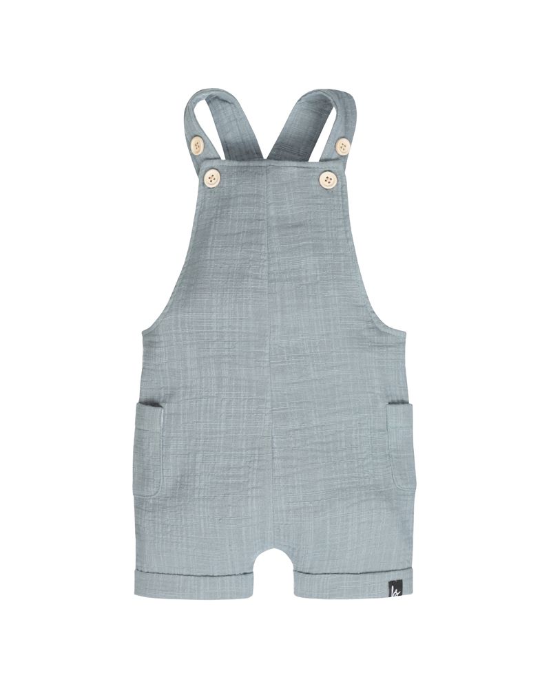 Muslin zomer tuinpakje (dusty blue)