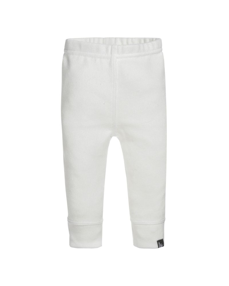Newborn broekje fine knitted (ecru)