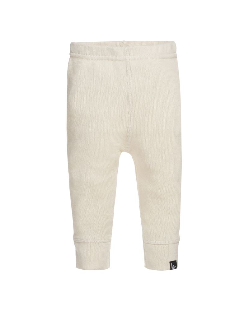 Newborn broekje fine knitted (sand) 