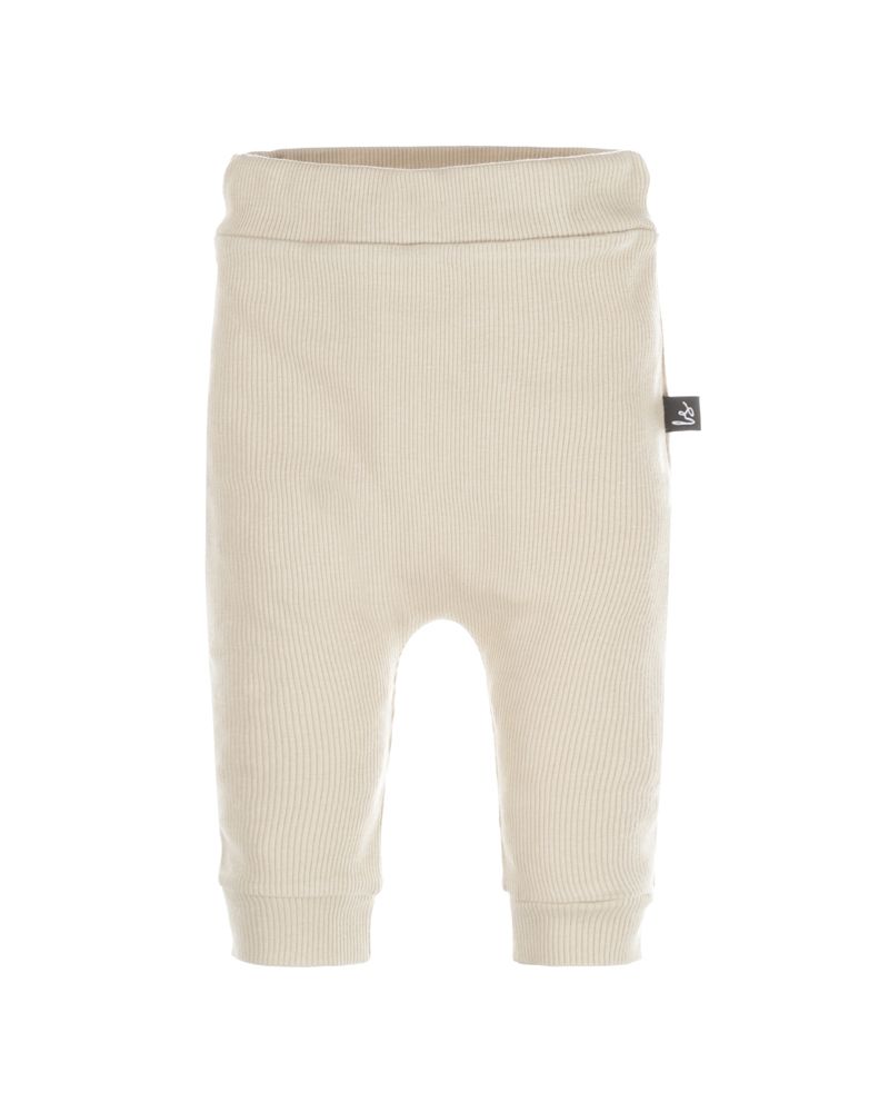 Newborn broekje rib (beige)