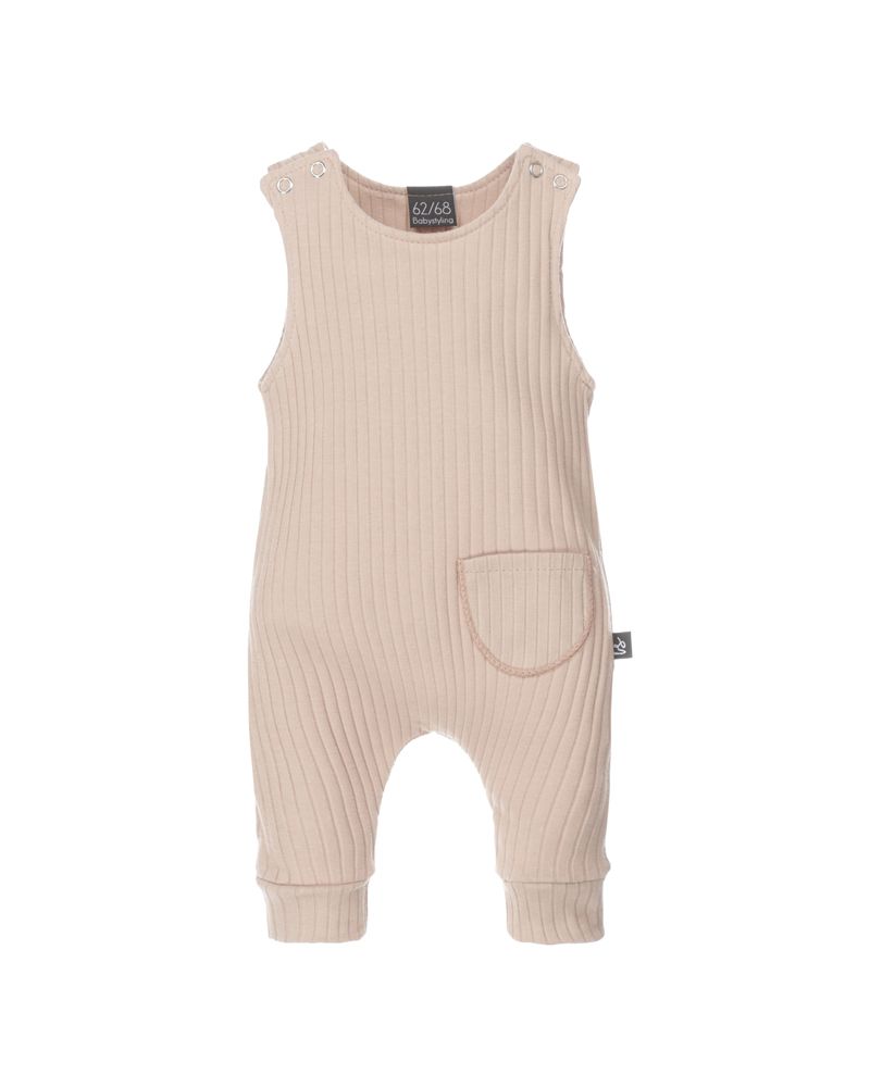 Onesie groovy rib light oak