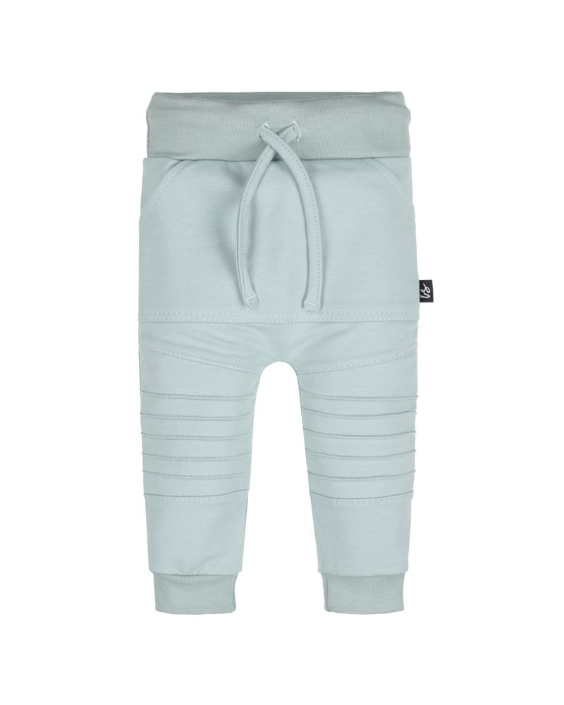 Pocket biker broekje dusty green