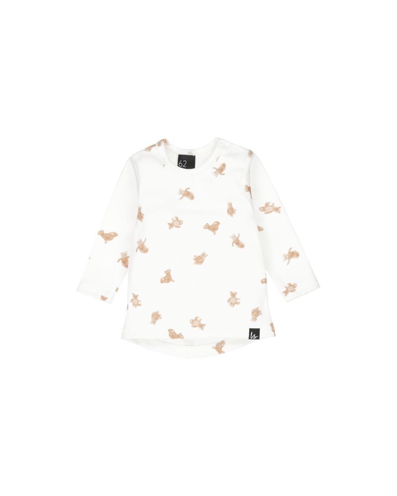 Rib jersey longsleeve teddy