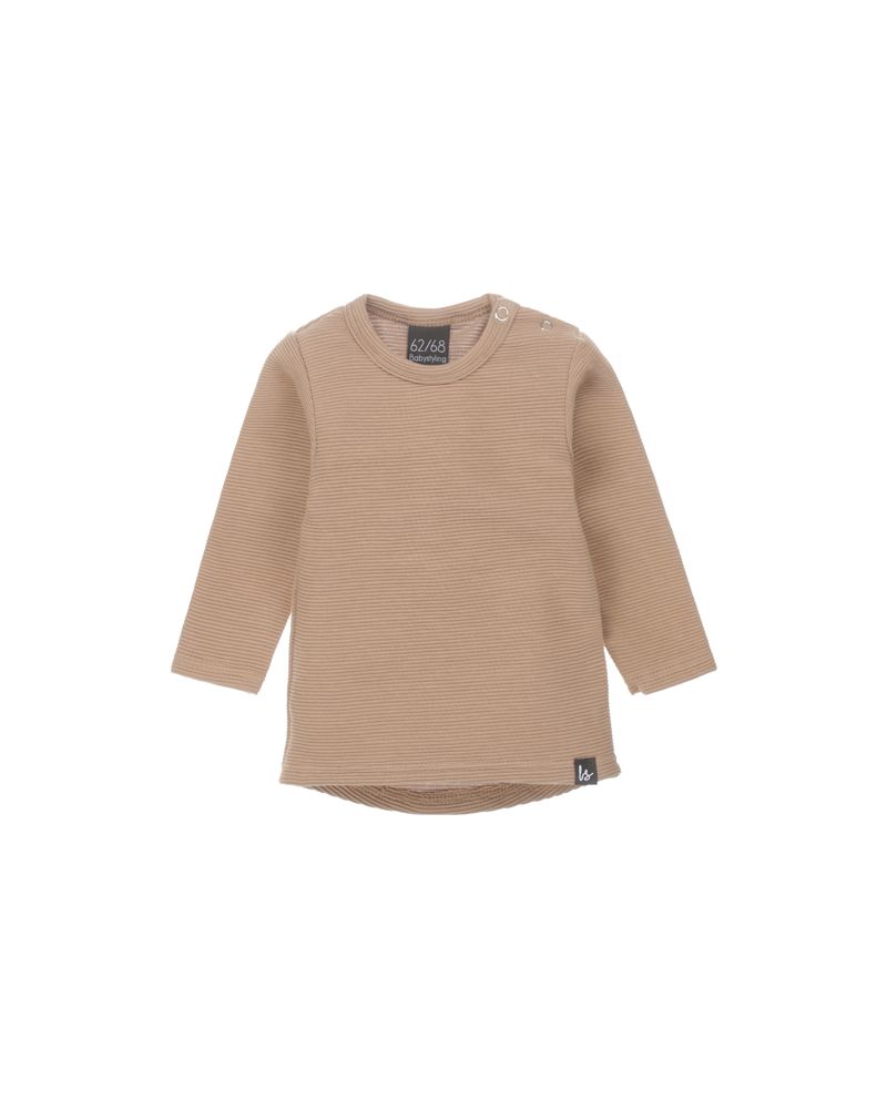 Rib longsleeve (cacao) 