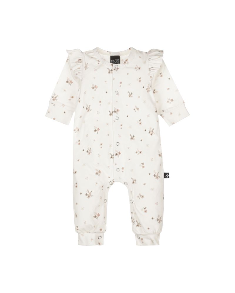 Ruffle boxpakje karla offwhite/brown