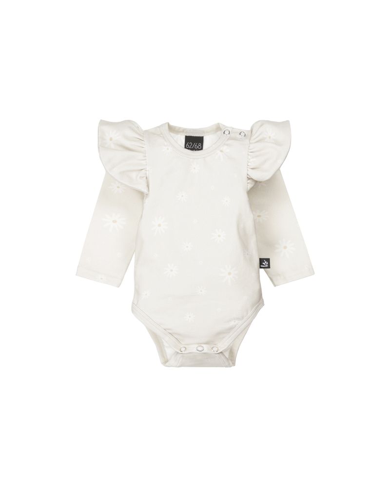 Ruffle romper madelief (sand)