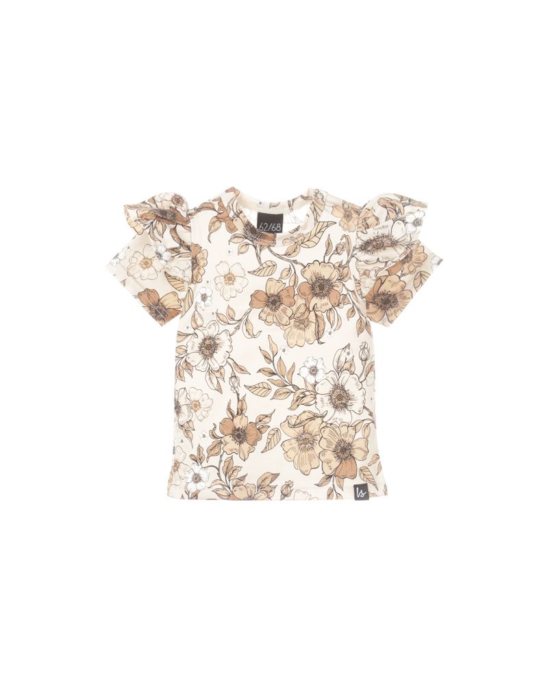 Ruffle t-shirt Botanical