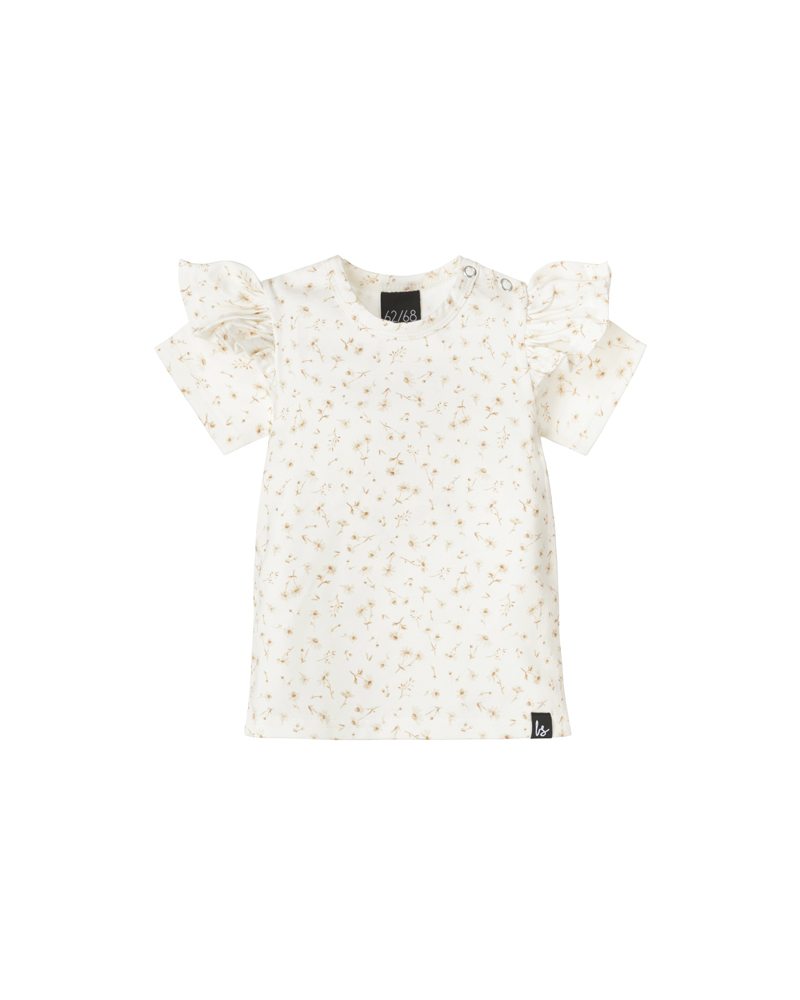Ruffle t-shirt floral camilla