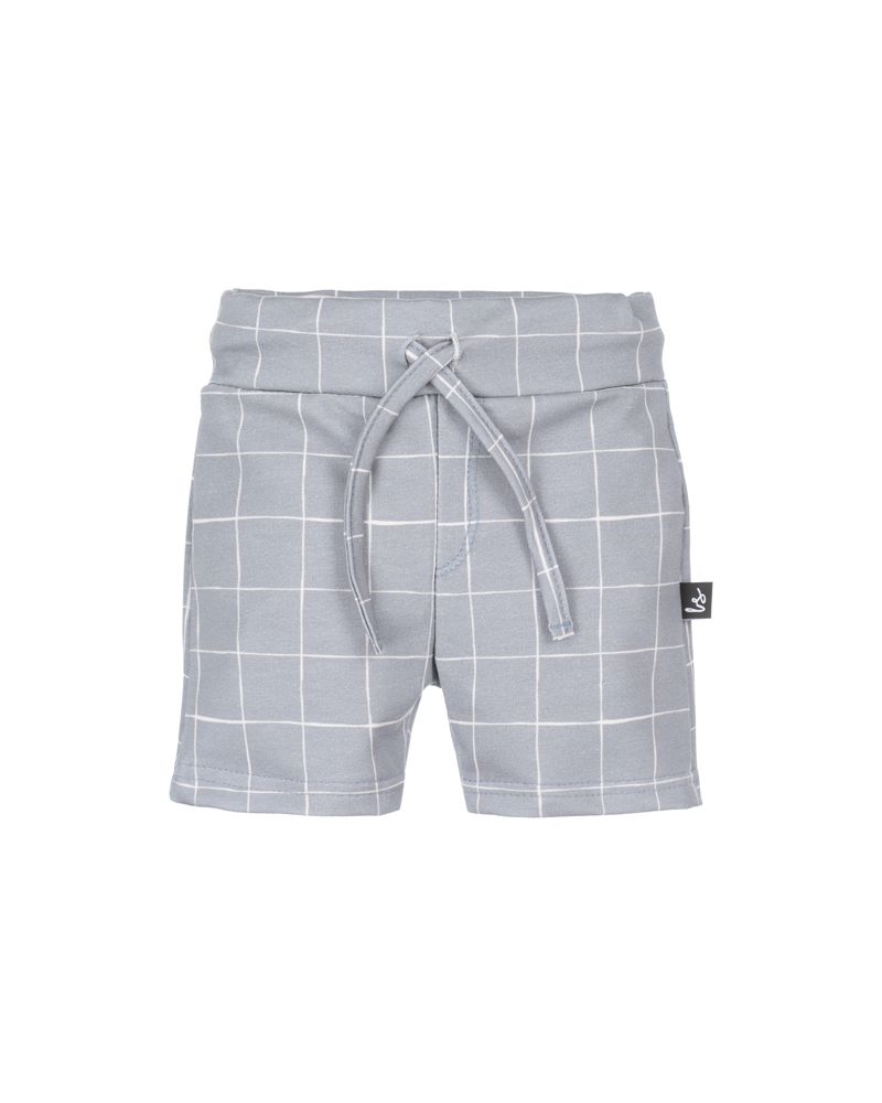 Short grid (dusty blue)