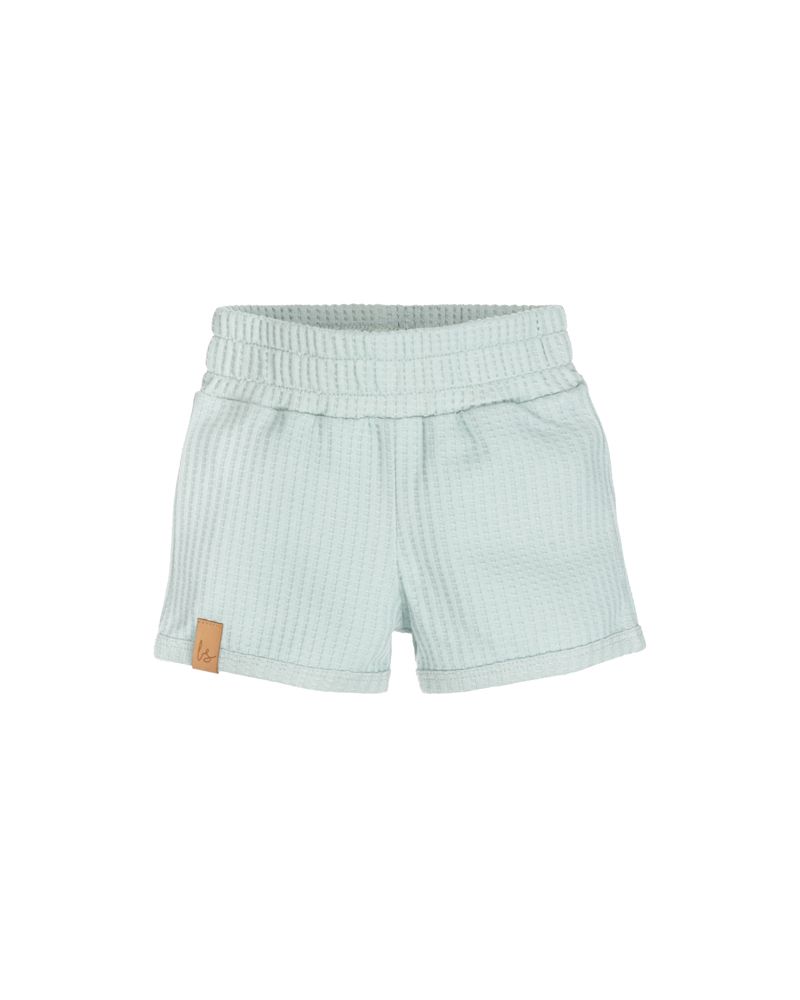 Soft wafel short blue