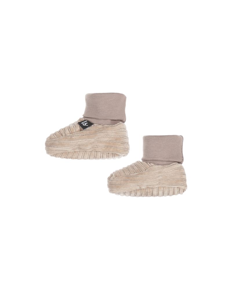 Slofjes corduroy light oak
