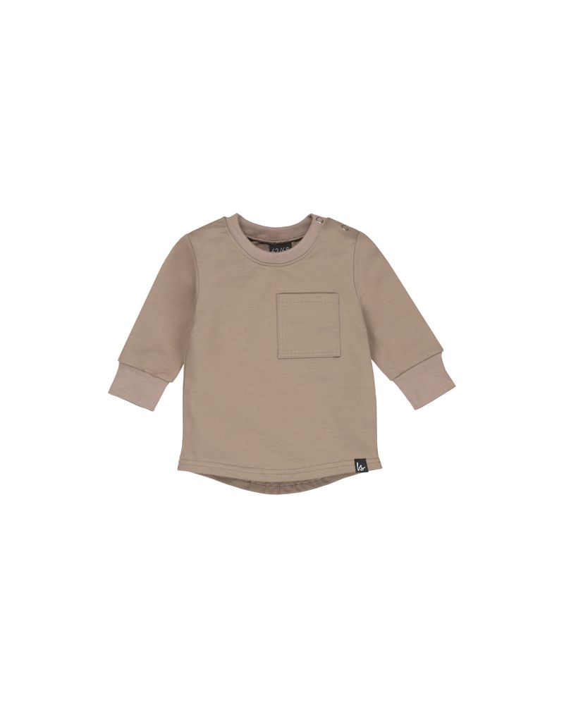 Small pocket longsleeve light oak