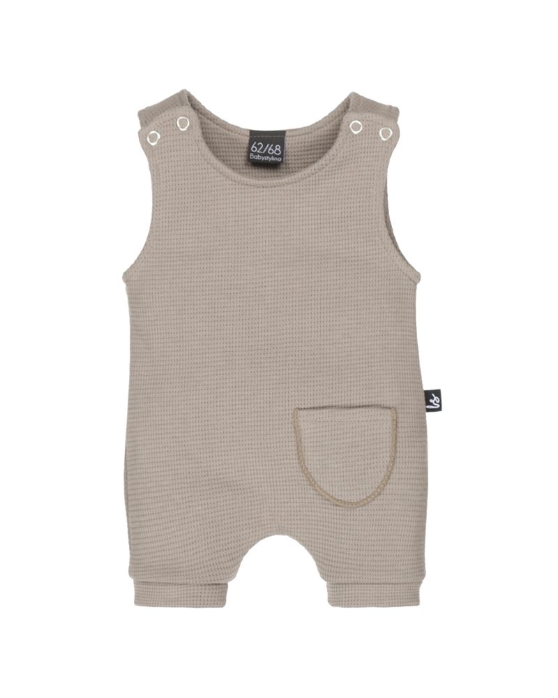 Summer onesie wafel (light oak)