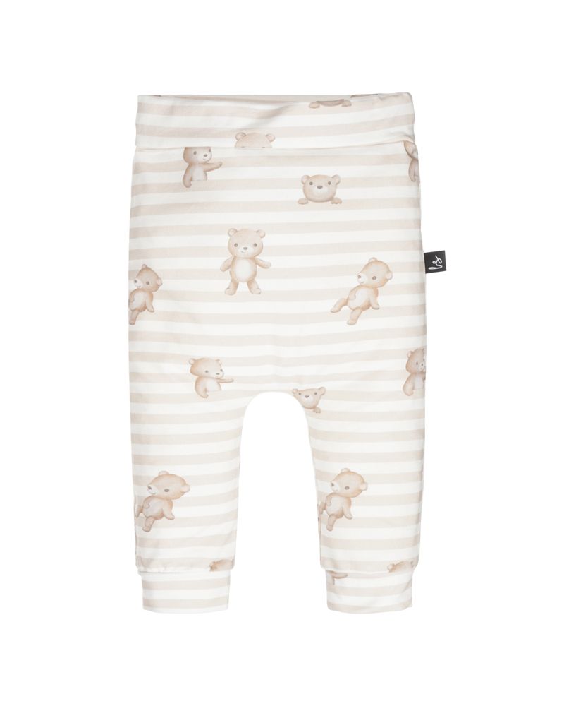 Teddy beige stripes broekje