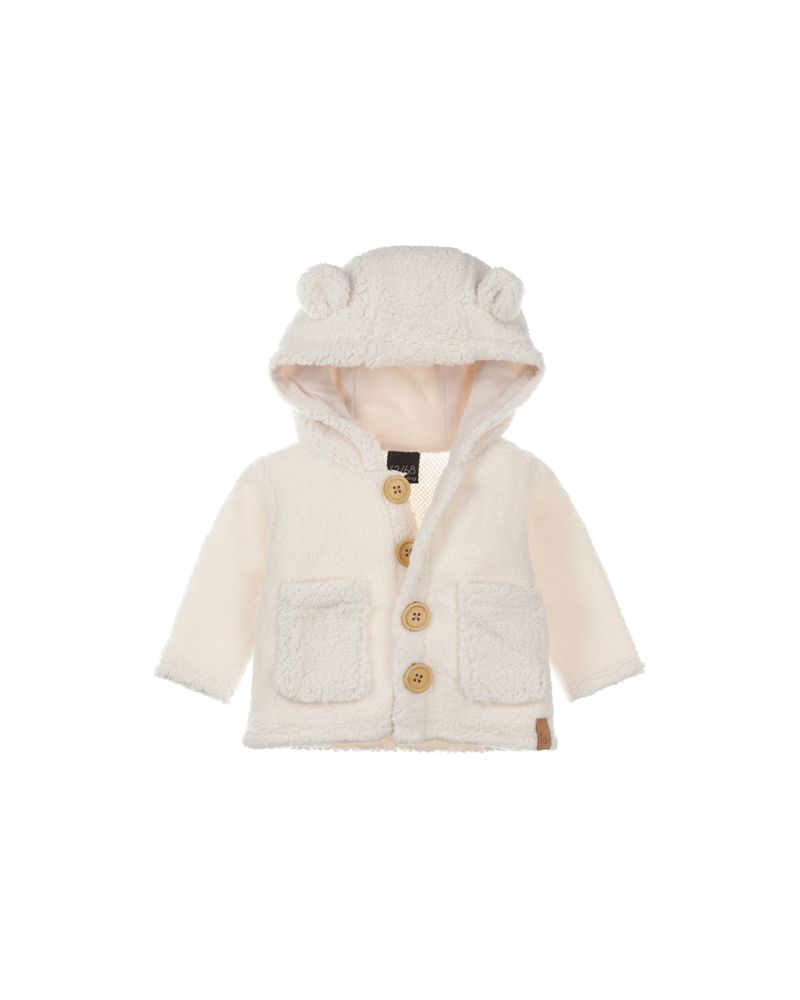 Teddy jacket ecru