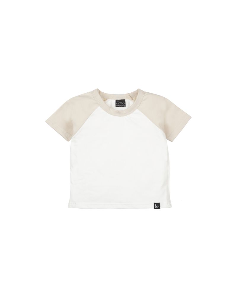 Twist sleeve t-shirt (sand)