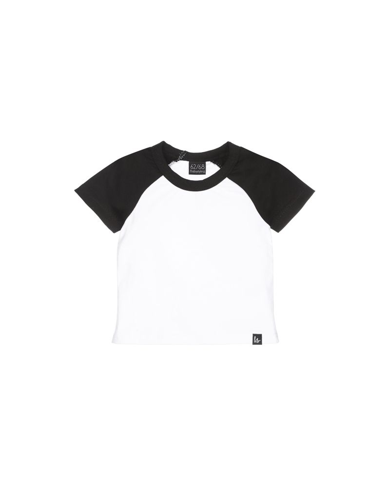 Twist sleeve t-shirt (zwart)