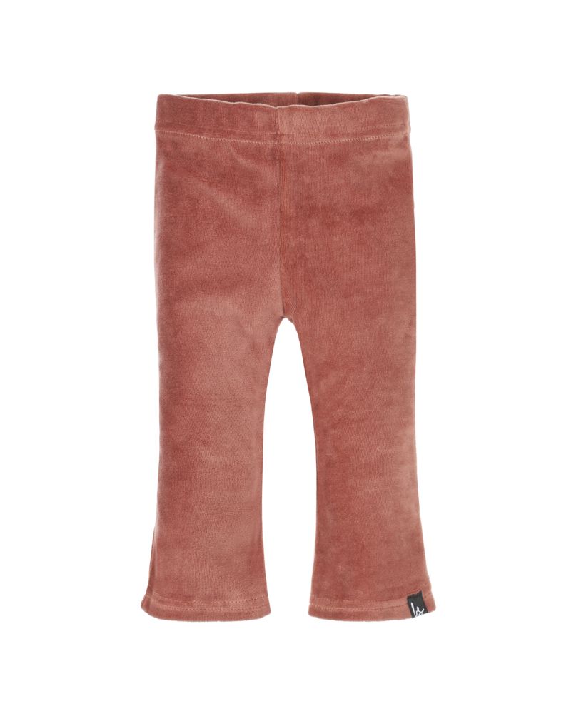 Velvet flared (clay pink)