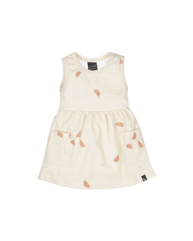 Wafel summer dress watermelon