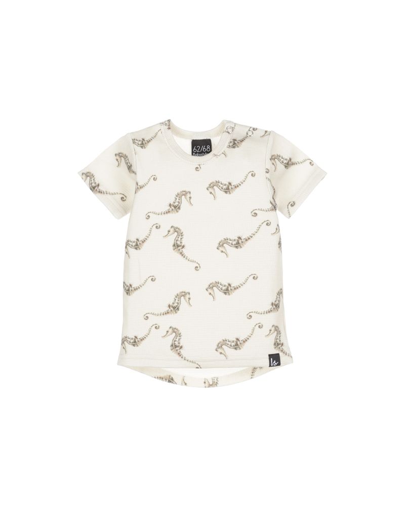 Wafel t-shirt seahorse