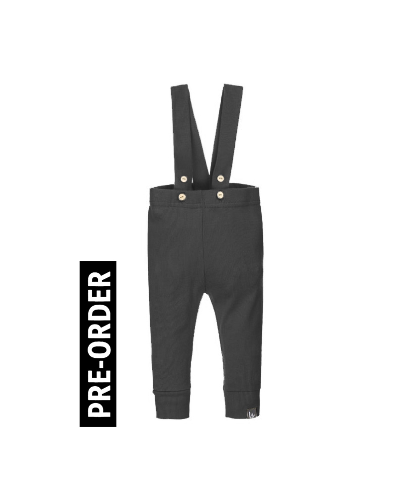 Bretels broekje (zwart)