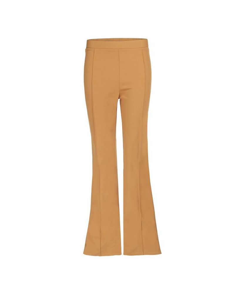 Flared pants camel Mystyles