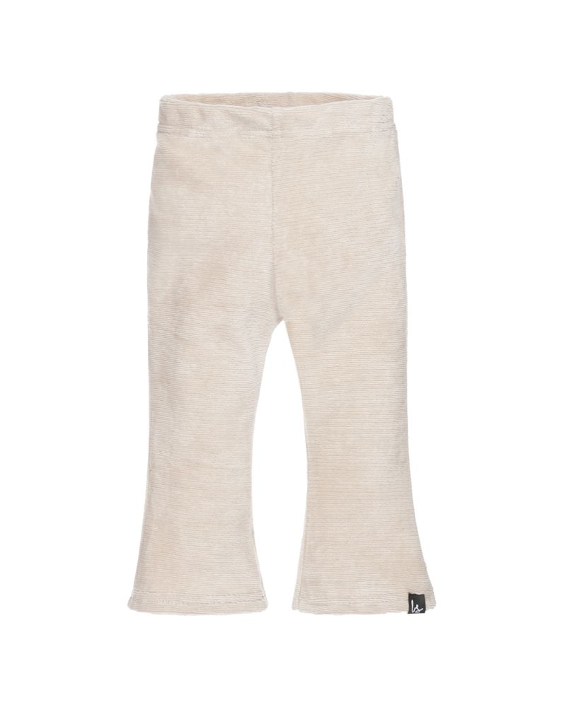 Flared pants small corduroy (sand)