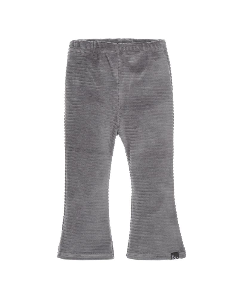 Flared pants corduroy (grijs) 