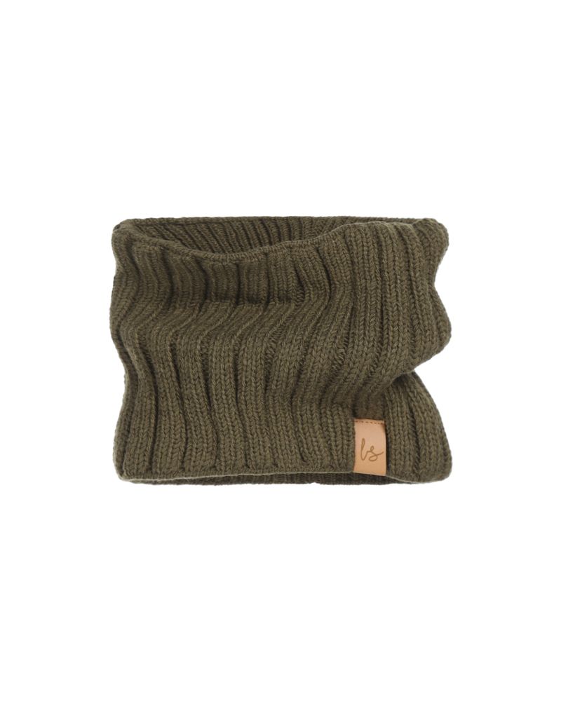 Knitted sjaaltje (kaki)