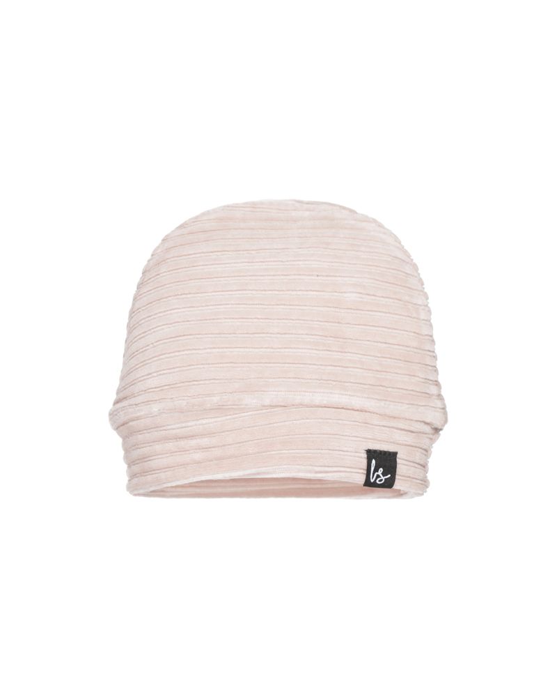 Large corduroy mutsje (roze)
