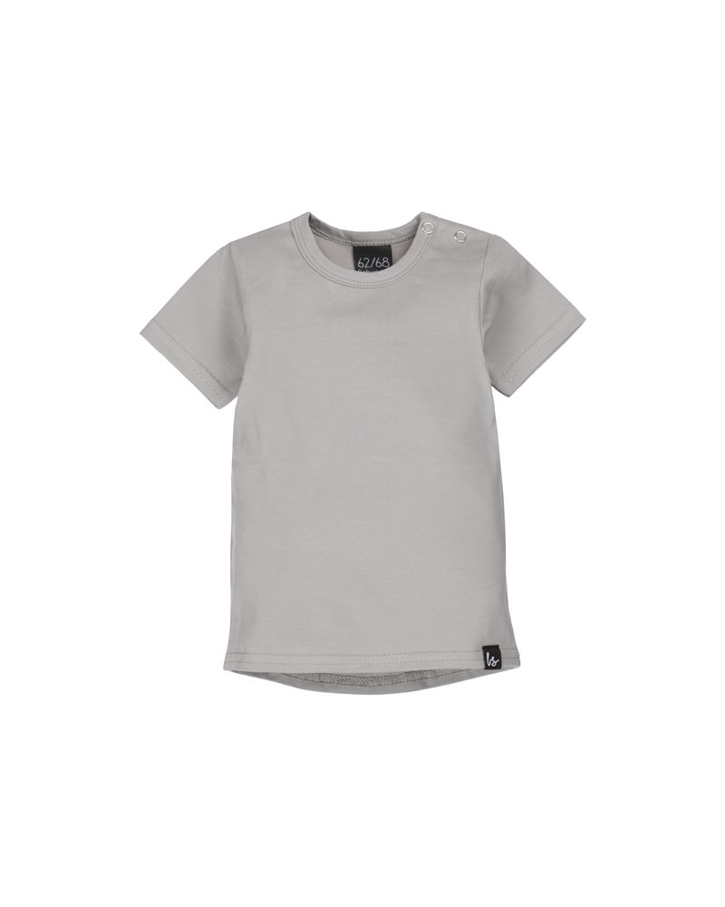 Licht grijs t-shirt (rounded back)