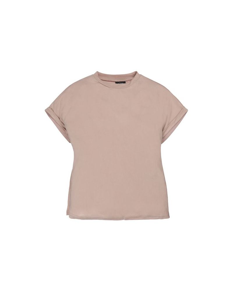 Loose fit t shirt poederroze