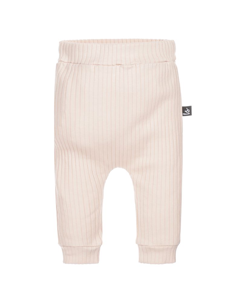 Newborn broekje groovy rib (rose)