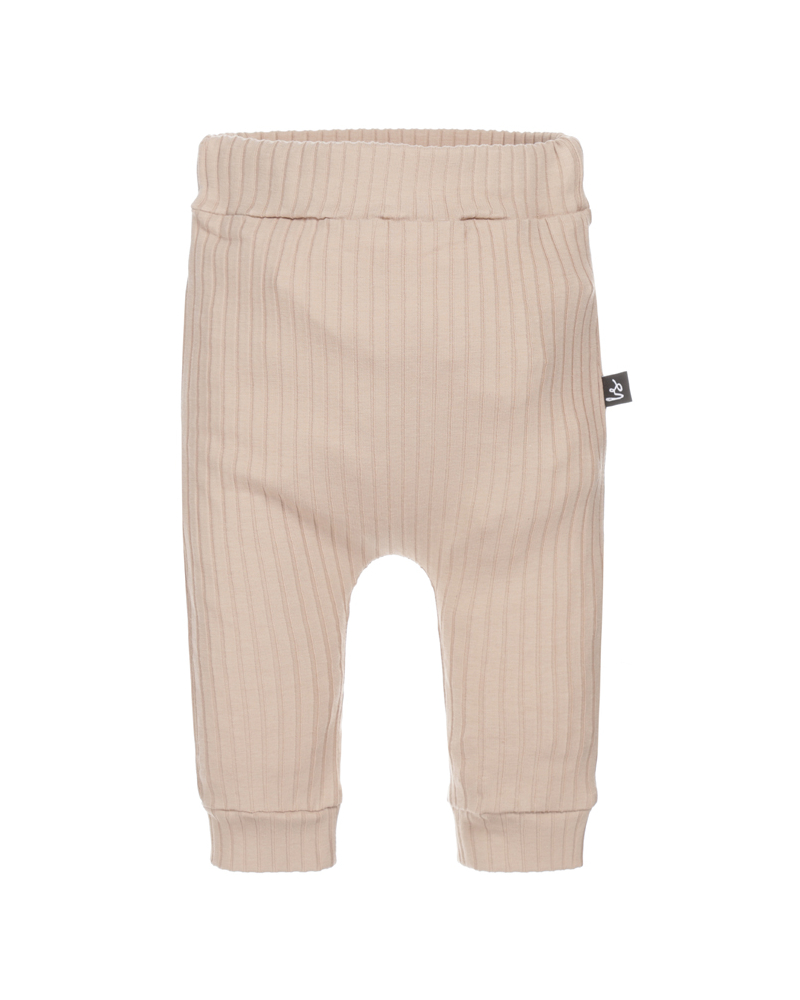 Newborn broekje rib (almond)