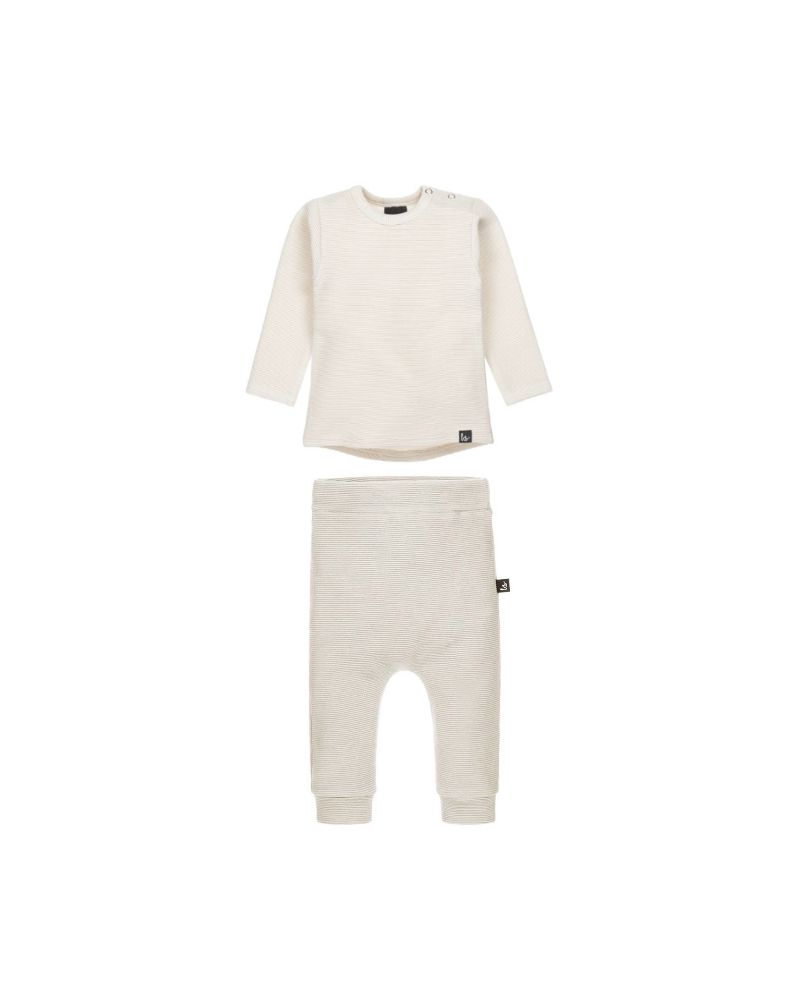 Outfit rib longsleeve sand