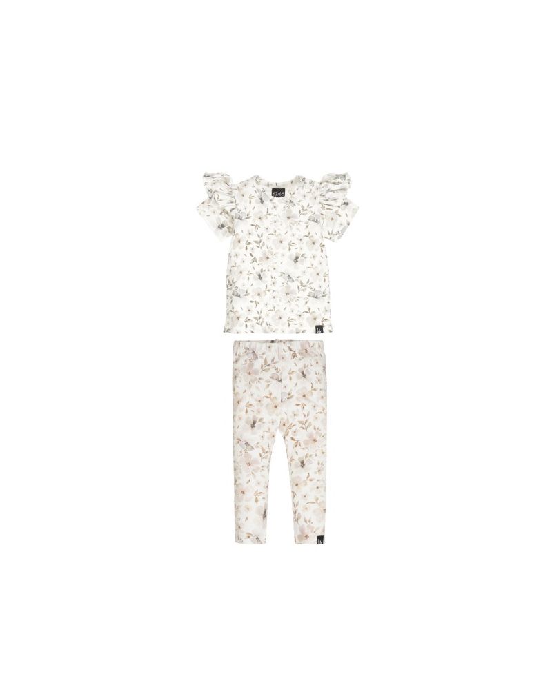 Outfit set soft flowers