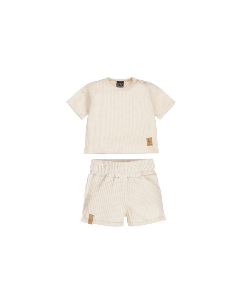 Outfit soft wafel sand