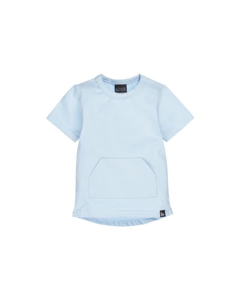 Pocket t-shirt light blue