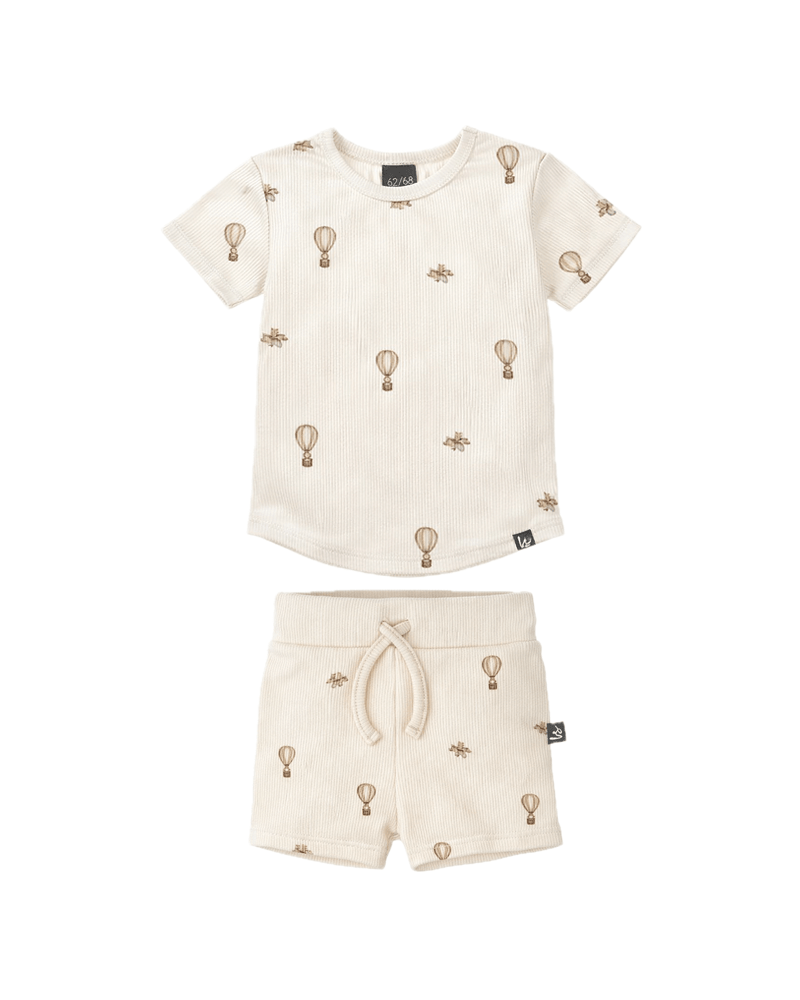 Outfit rib jersey airballoons